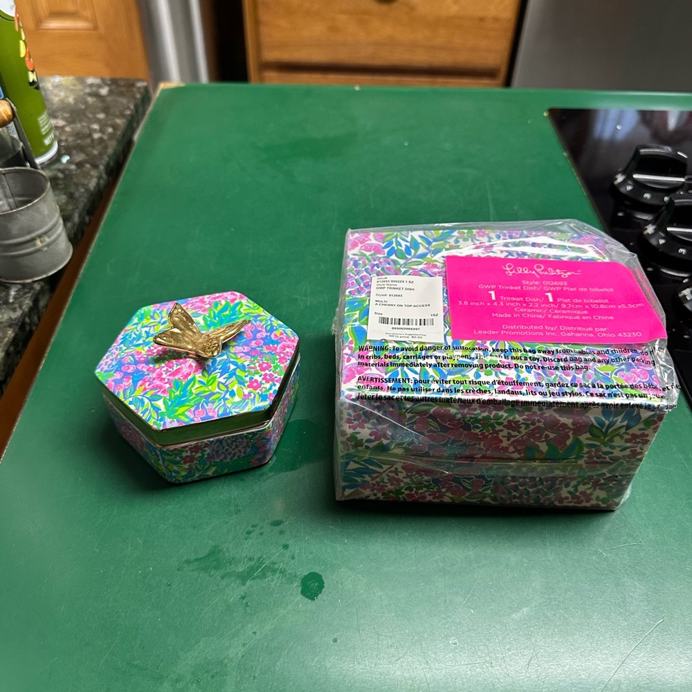 Lilly Pulitzer trinket dish NEW